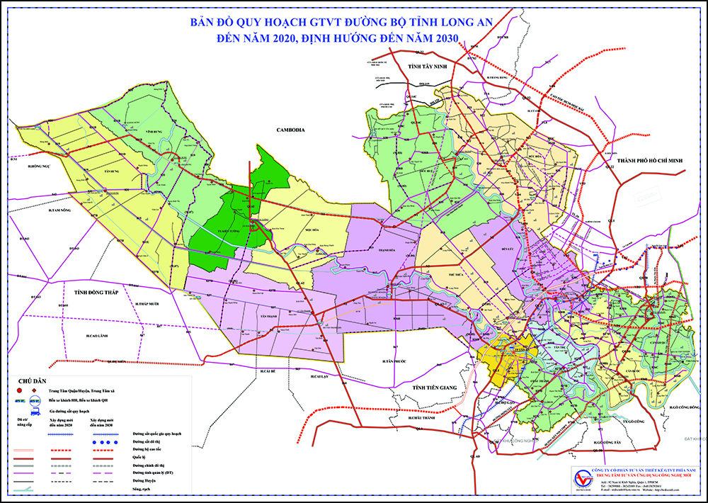 Thông tin bản đồ quy hoạch huyện Đức Hòa cập nhật 2021