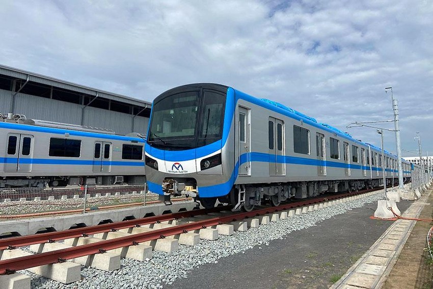 Đầu tháng 10, đoàn tàu đầu tiên tuyến metro số 1 sẽ đến TP.HCM