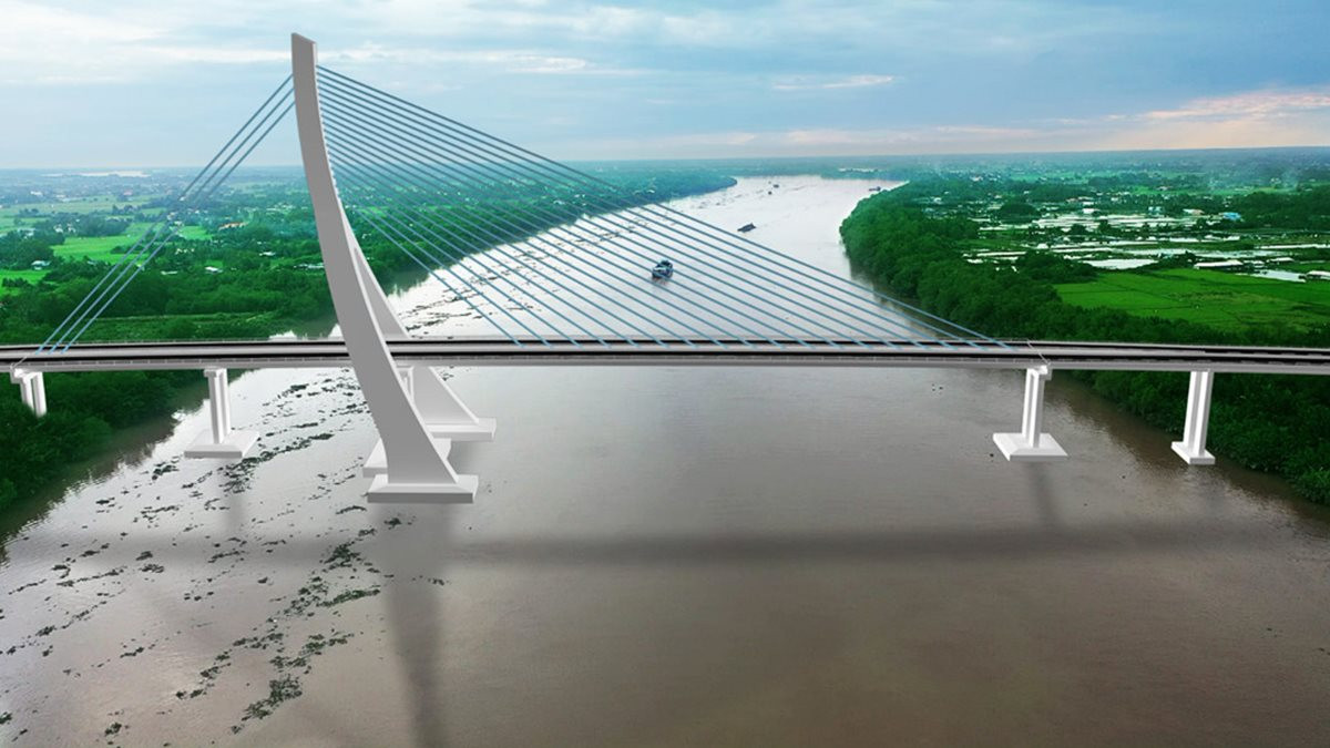 Duyệt chi hơn 4.700 tỷ đồng để xây dựng 3 cây cầu tại Long An.