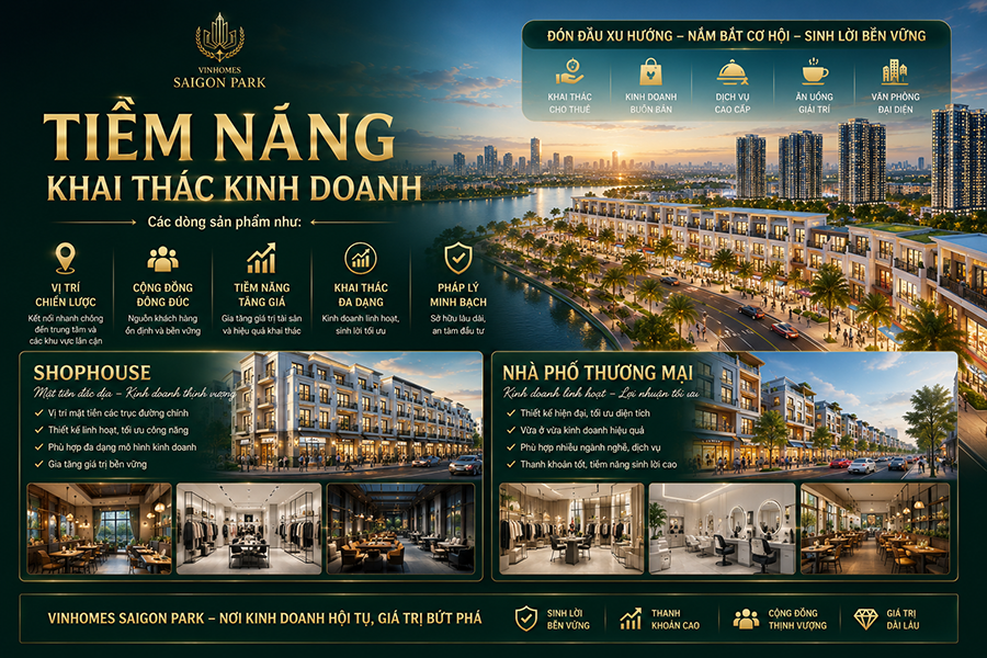 Vinhomes Saigon Park đại đô thị tây bắc Thành Phố Hồ chí Minh
