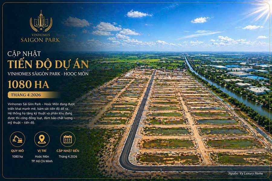 Vinhomes Saigon Park đại đô thị tây bắc Thành Phố Hồ chí Minh